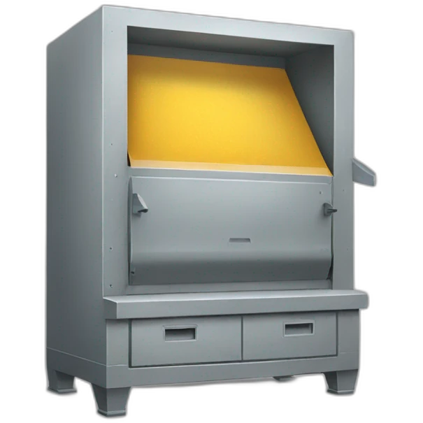 Sandblasting cabinet emoji