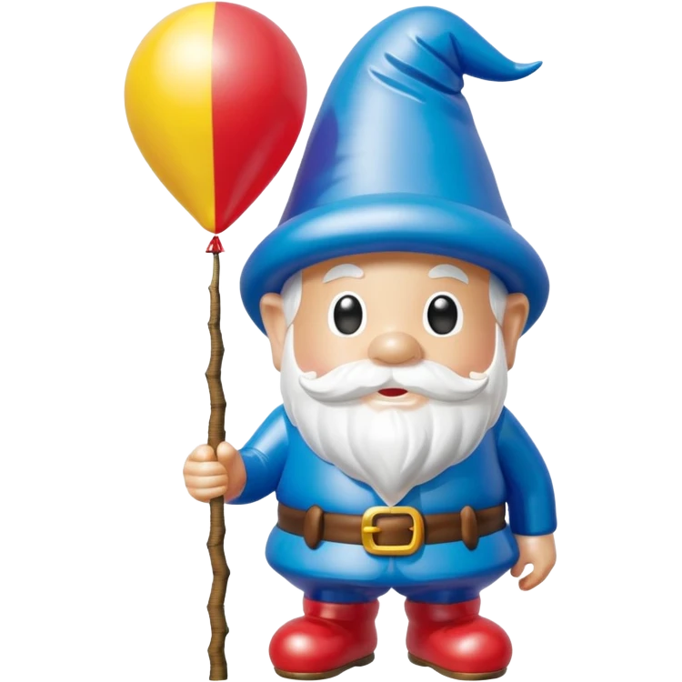   jeff koons style garden gnome inflatable SPAM balloon art emoji