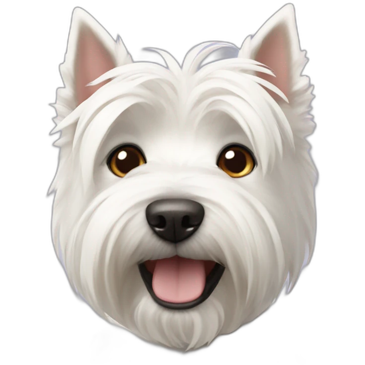 west highland white terrier emoji