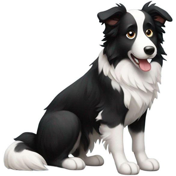 Border collie emoji
