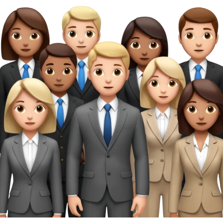insurer audit team 3d render emoji