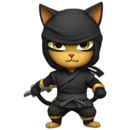 ninja the cat emoji