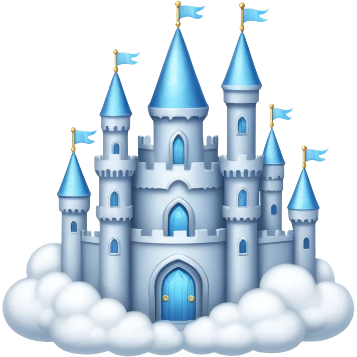 cloud castle emoji