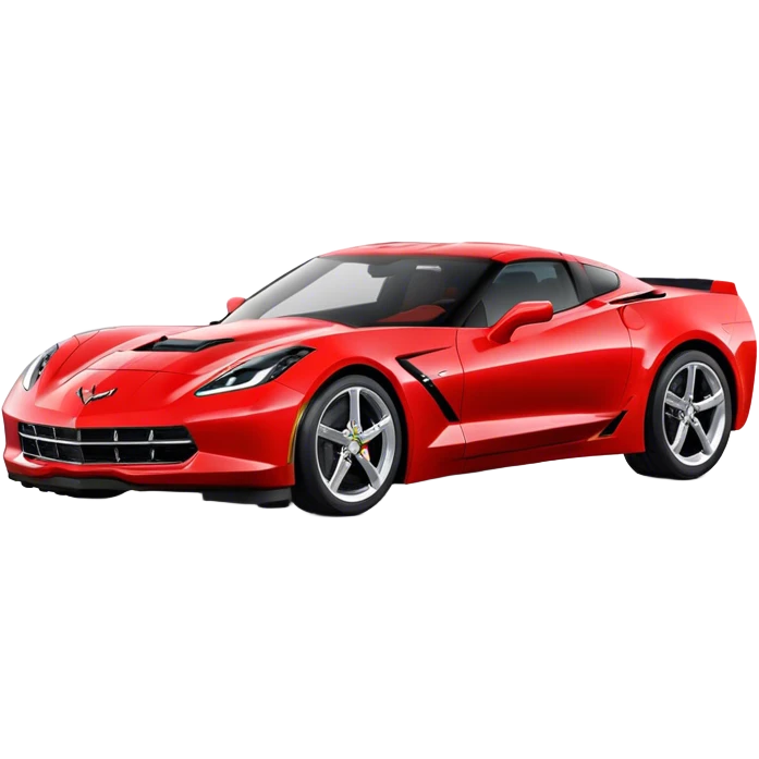 Chevrolet Corvette - Chevrolet (Model Year: 2022) (Iconic colour: Red) emoji