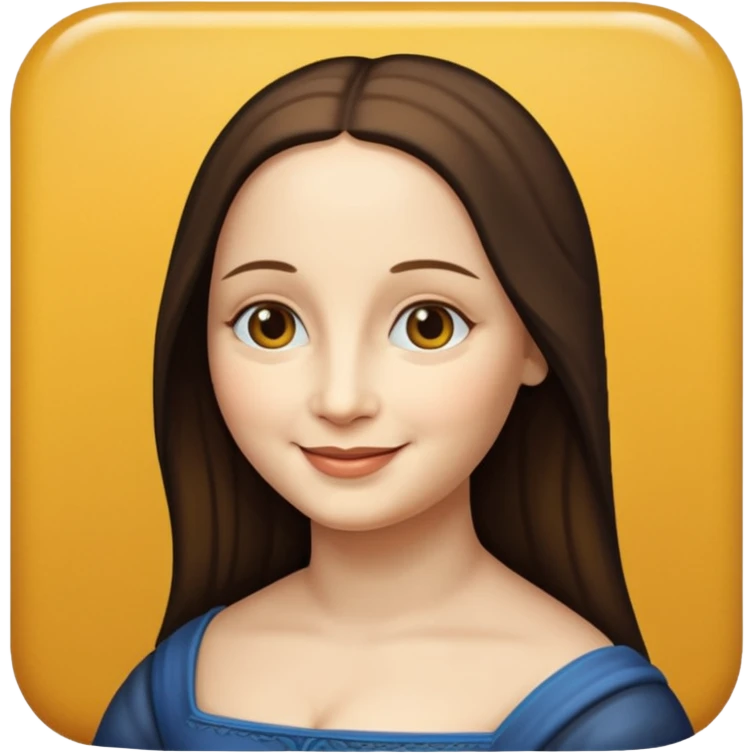 Mono Lisa  emoji