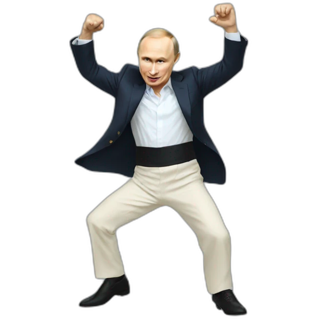 Putin dancing emoji