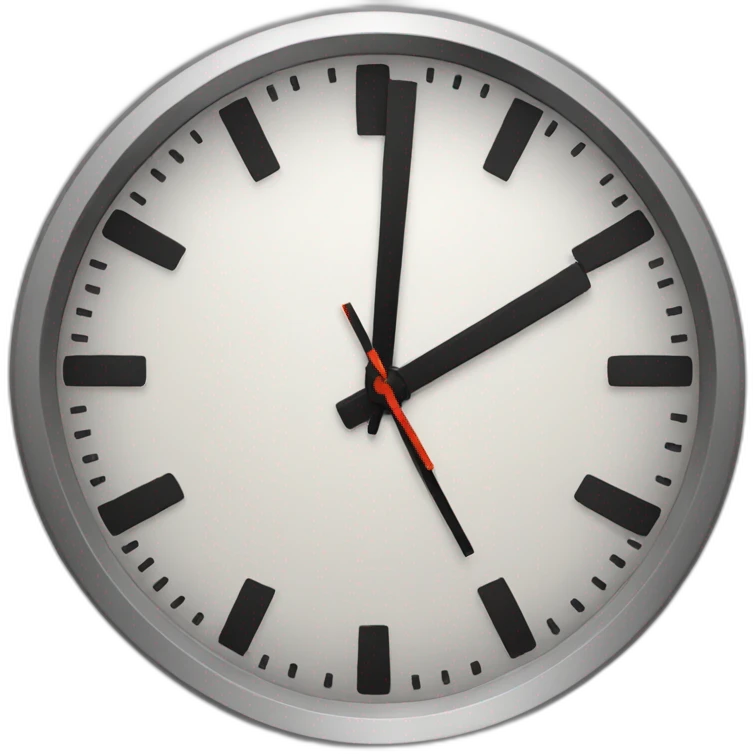 Clock  emoji