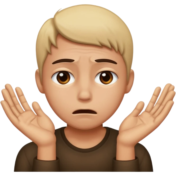 asking forgive emoji