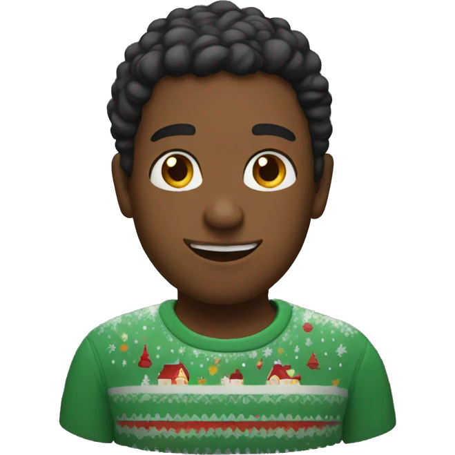Christmas night  emoji