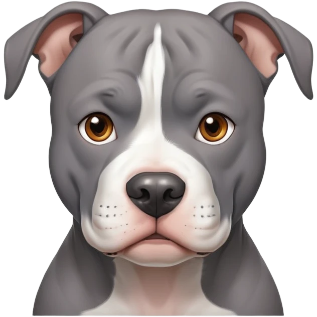 Blue nose pitbull emoji
