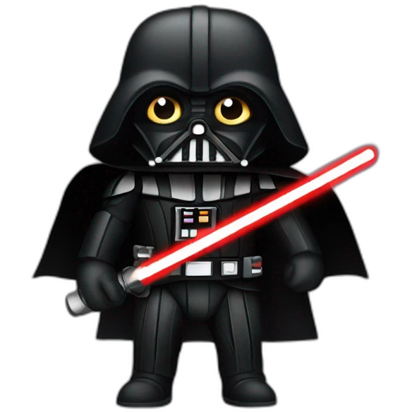 Dark vador en string emoji