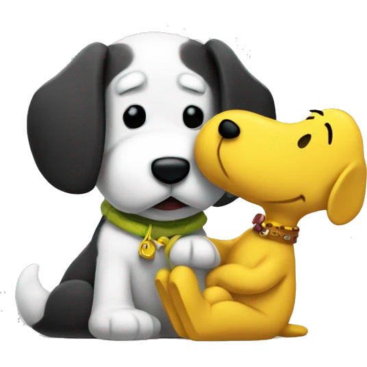 Snoppy and woodstock emoji