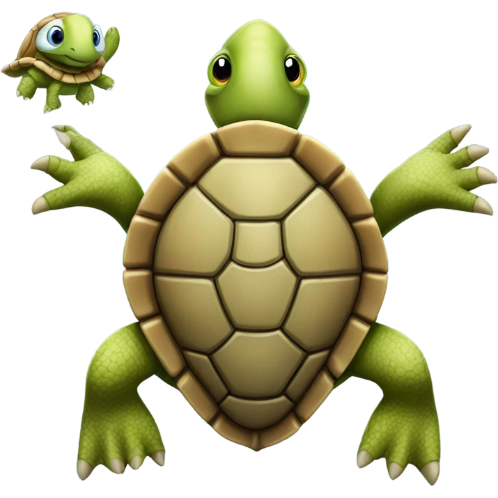 The turtle emoji
