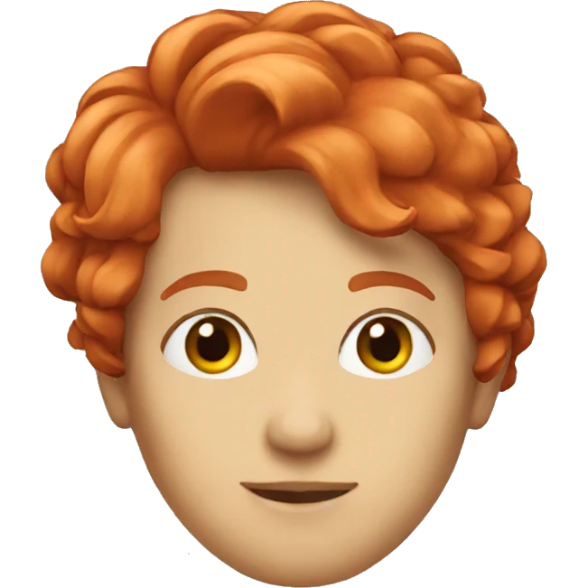 Red hair emoji
