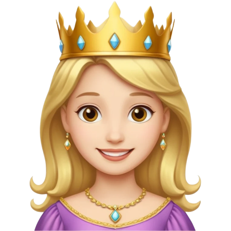princess with small crown emoji