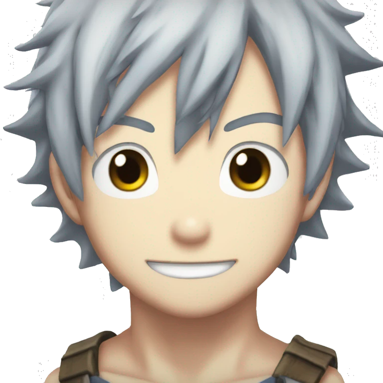 Natsu from fairy tail emoji