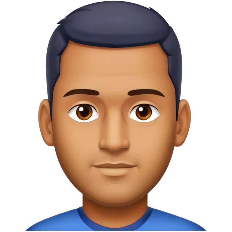 Dhoni  emoji