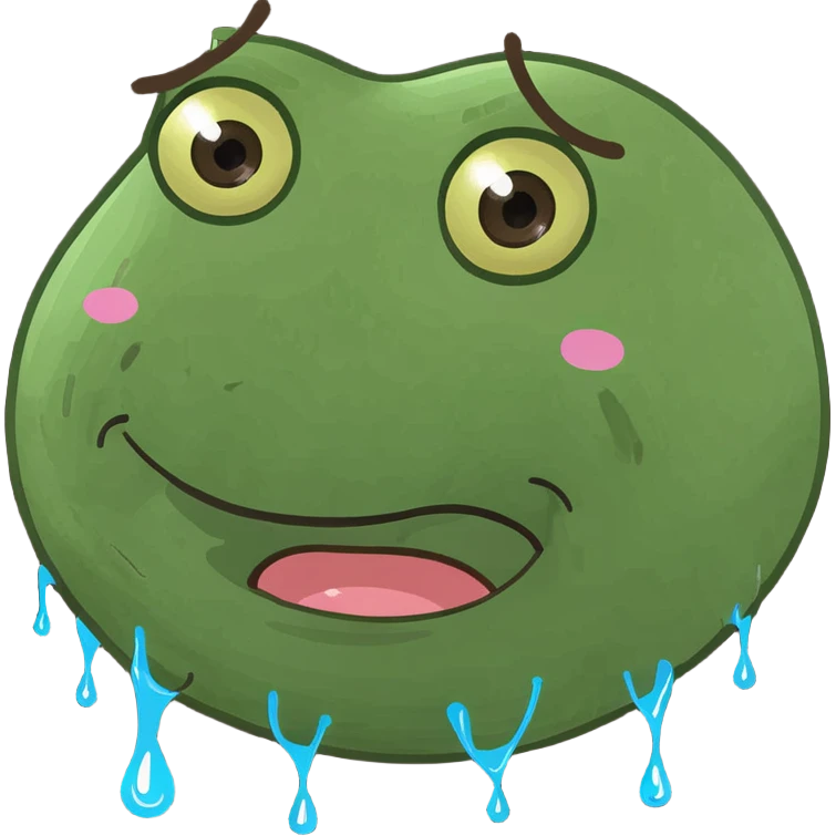 crying emoji but instead of tears poop emoji
