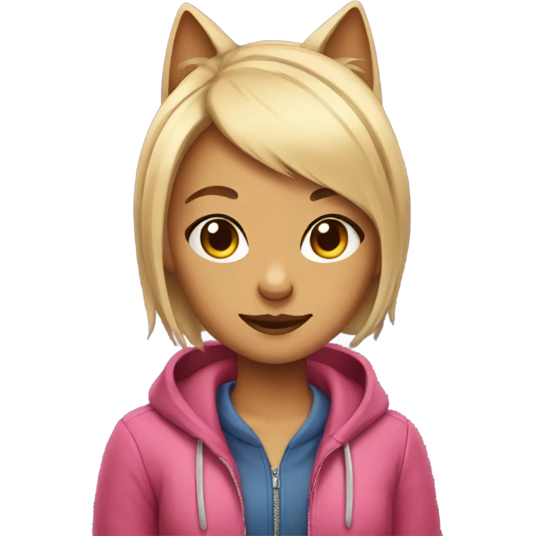 Cat girl  emoji