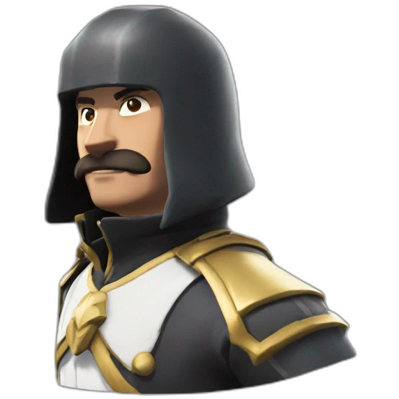 Chevalier noir fortnite emoji