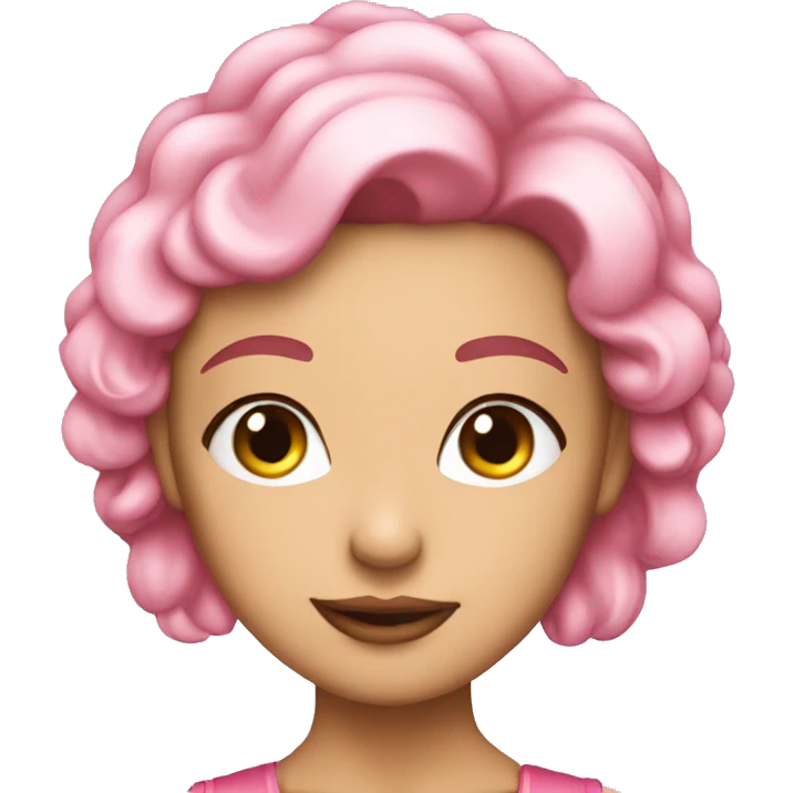 coquette pink emoji