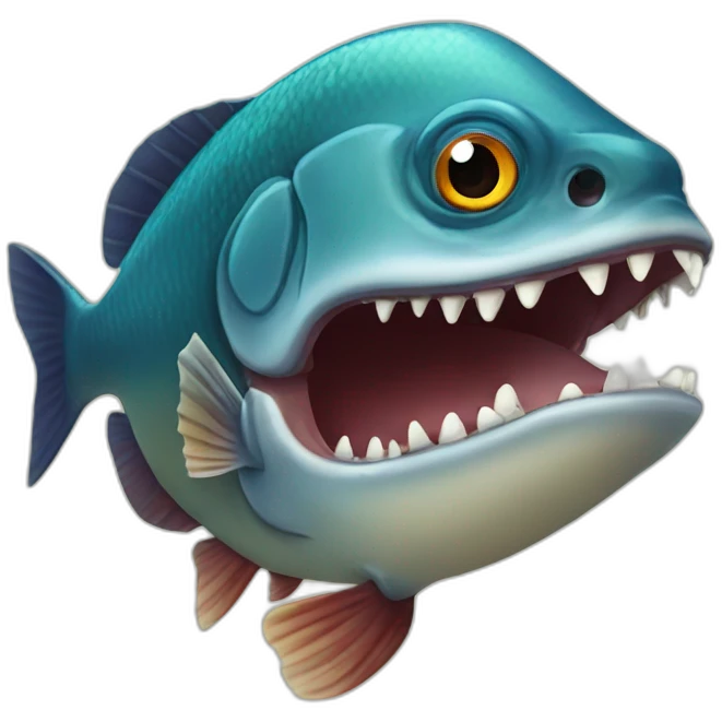 Piranha emoji