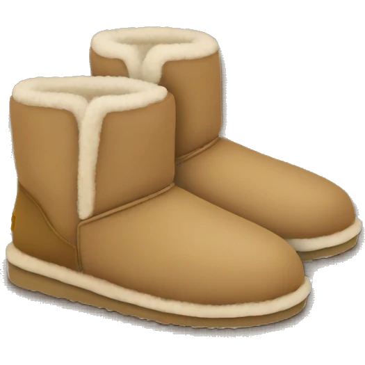 UGG slippers  emoji