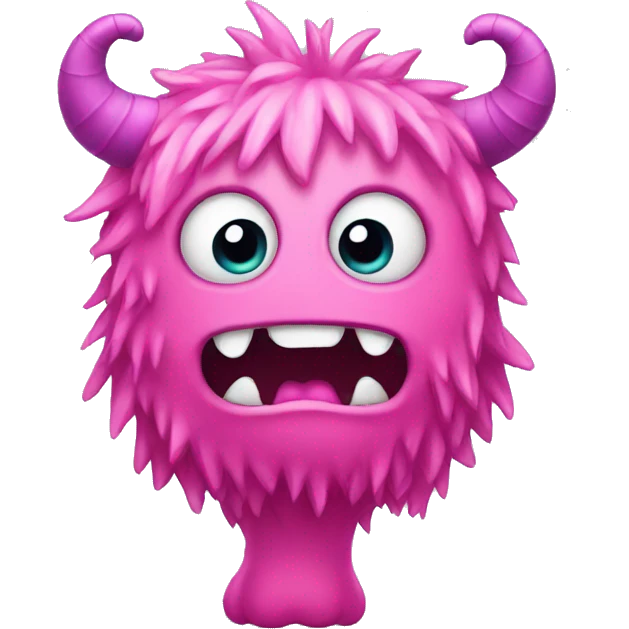 pink monster emoji