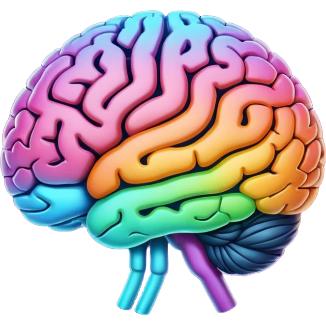 creative brain emoji