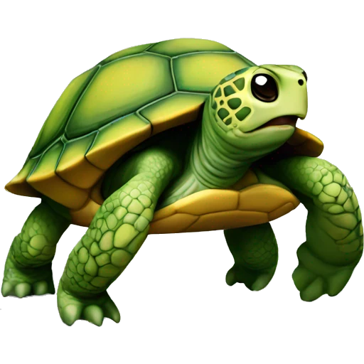 Tortue qui explose emoji