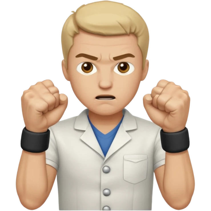 Dr Ben Thomson fighting emoji