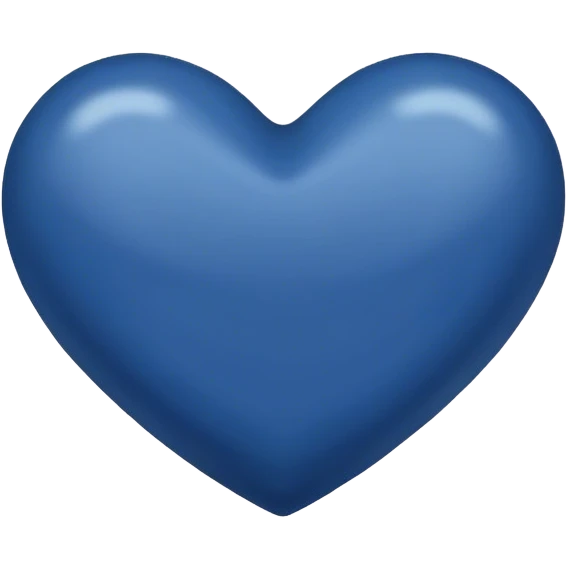 Dark blue heart with Have a Good Day in the middle emoji