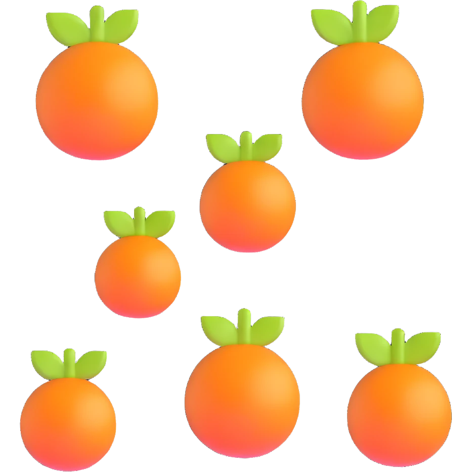 tangerine emoji