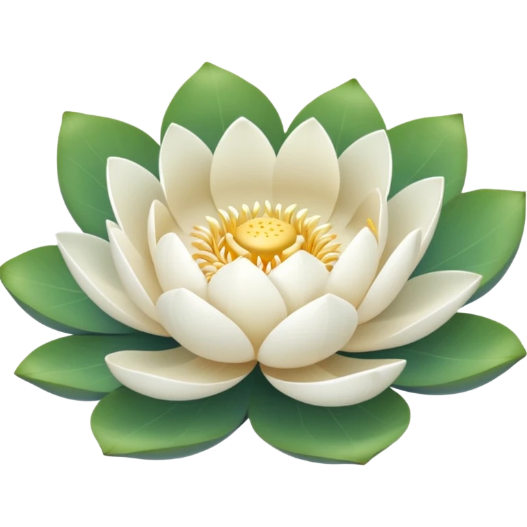 White lotus emoji