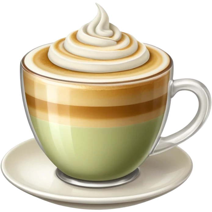 Cappuccino pale olive emoji