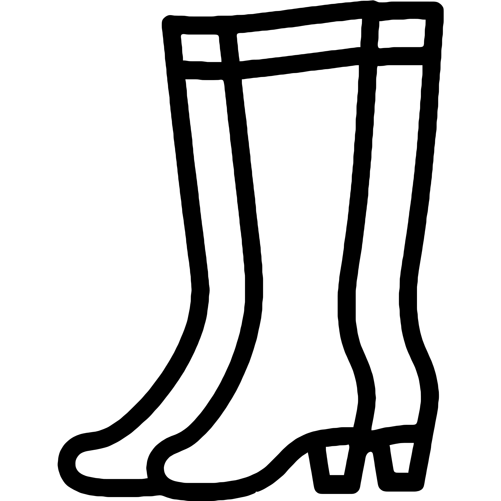 simple wellington boots icon emoji