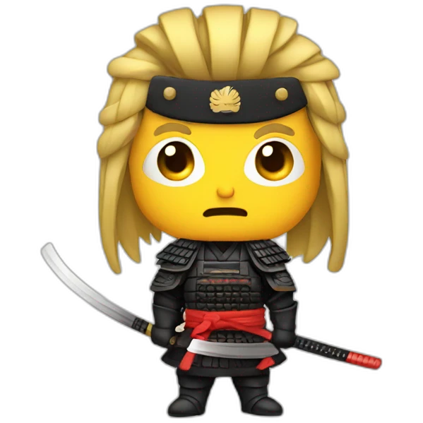 trump samurai emoji