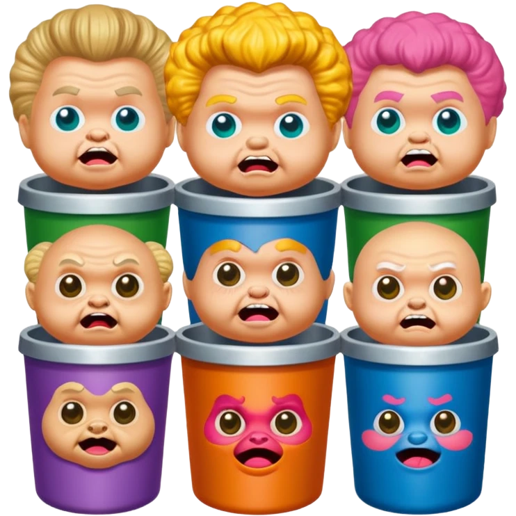 garbage pail kids emoji