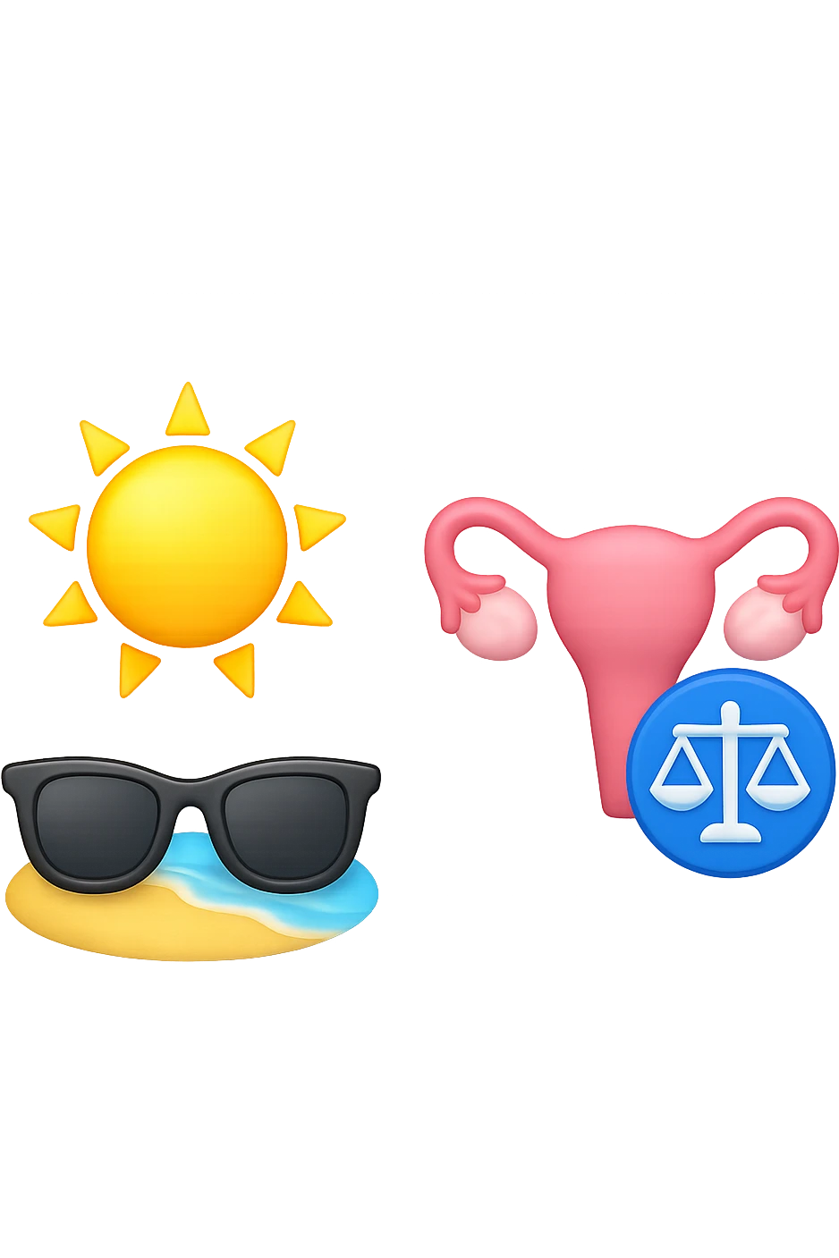 ESTATE E PCOS EMOJI STILE IPHONE emoji