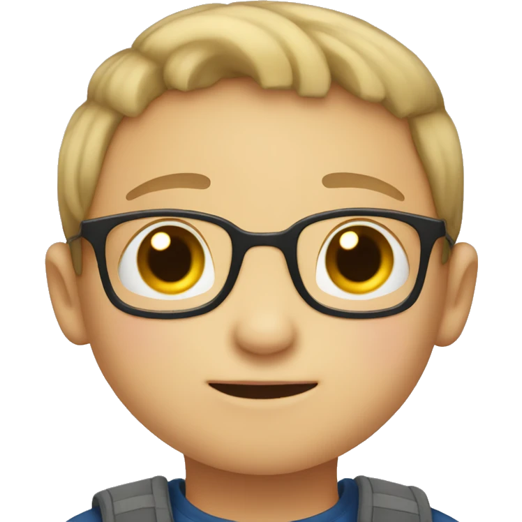 cute boy with downsyndrome emoji