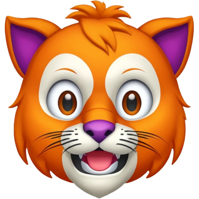 Cloth High school mascot head emoji
