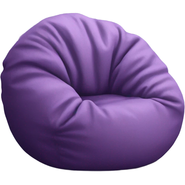 Beanbag purple emoji
