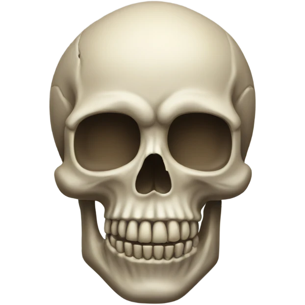 Skull warning sign emoji