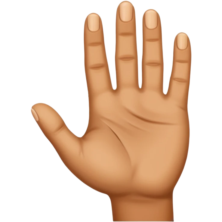 Hand emoji