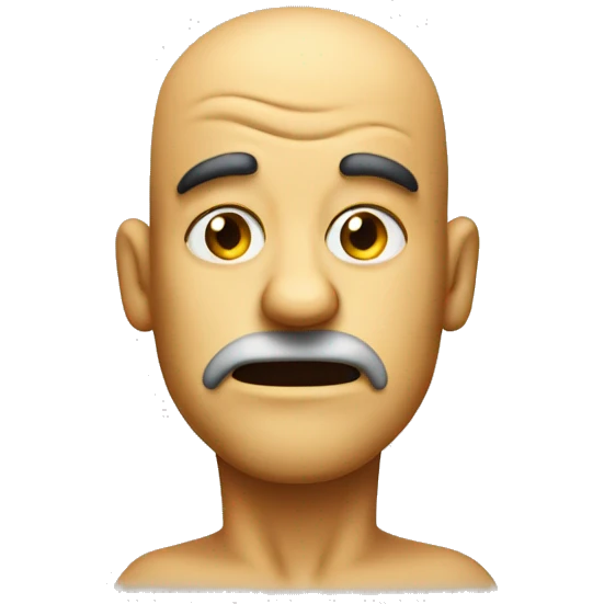smelly man emoji