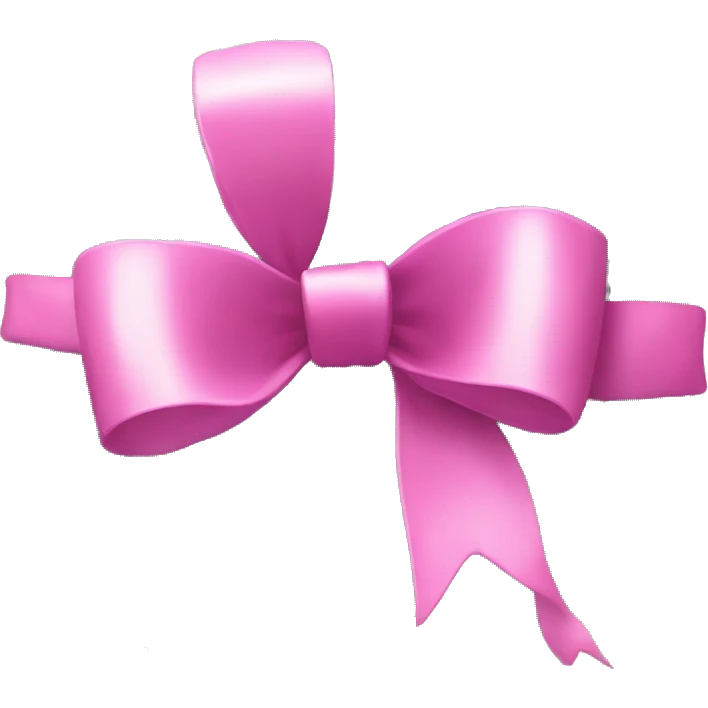Disco ball with a pink bow emoji