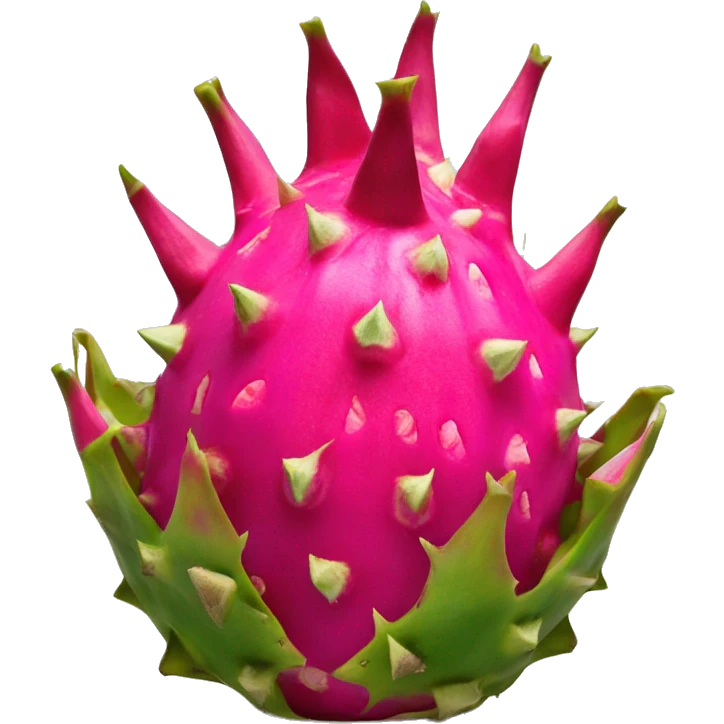 Dragonfruit in section emoji