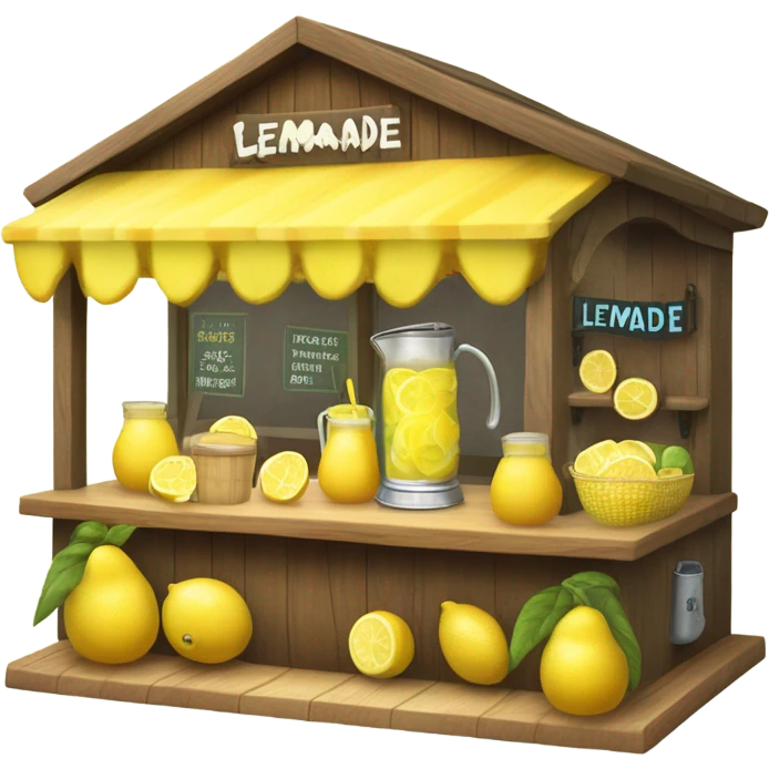 lemonade stand  emoji