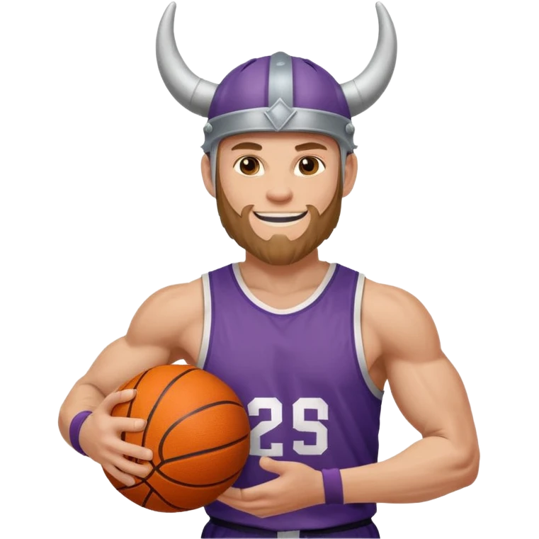 Viking basketball emoji