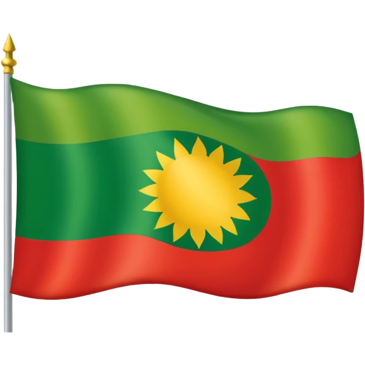 Kurdish flag emoji